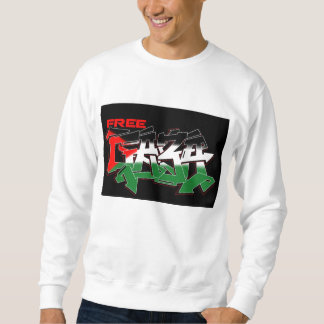 Sweatshirt libre de graffiti de Gaza