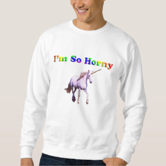 Sweatshirt Licorne cornée