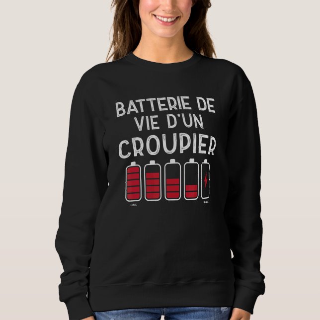 Sweatshirt Life Battery Dealer  Dealer (Devant)
