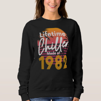 Sweatshirt Lifetime Chiller 1982 I Fabriqué De 1982 I 40th Bi