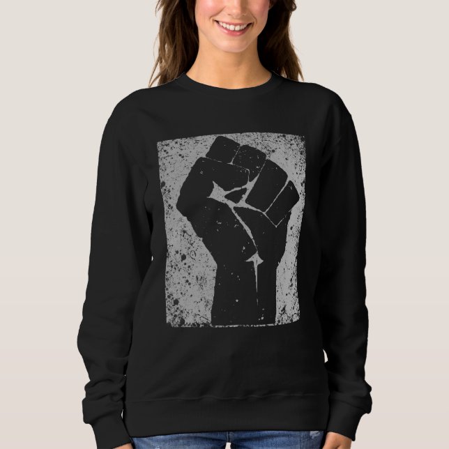 Sweatshirt L'importance des vies noires (Devant)