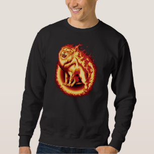 Sweatshirt Lion de feu