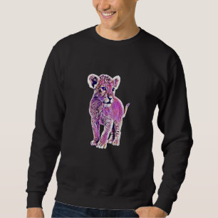 Sweatshirt Lion Enfants Lion Afrique Chat Lion Manille Femmes