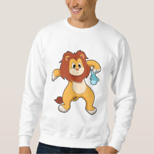 Sweatshirt Lion with Fish