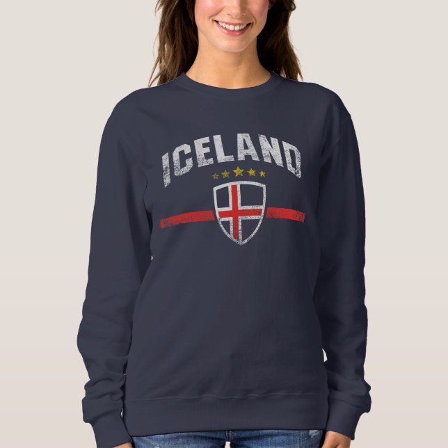 Sweatshirt L'Islande (Devant)