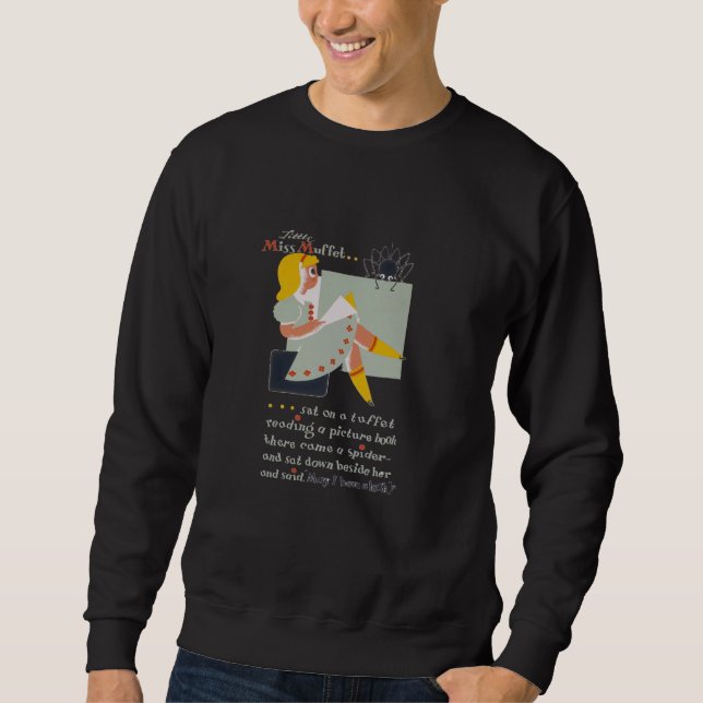 Sweatshirt Little Miss Muffet (Devant)