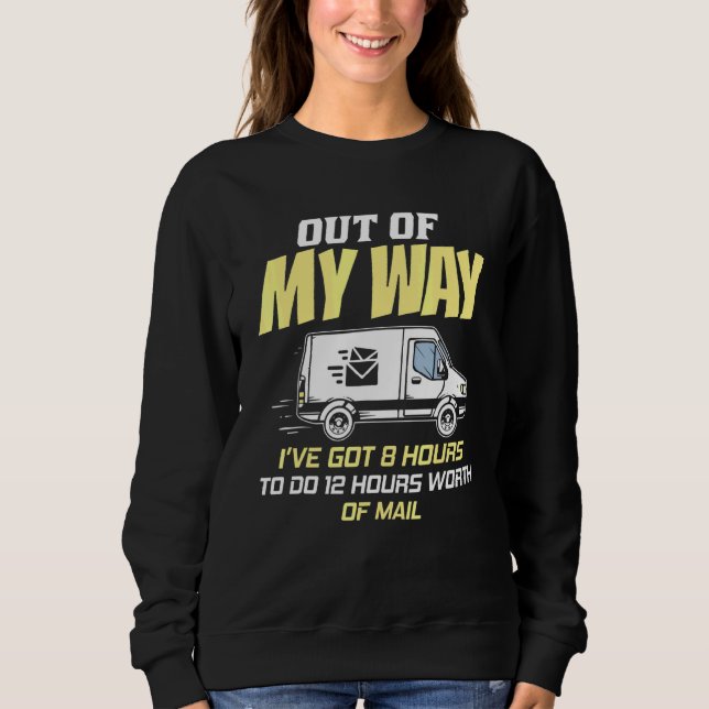 Sweatshirt Livraison Camion Postman Postal Worker Livraison S (Devant)