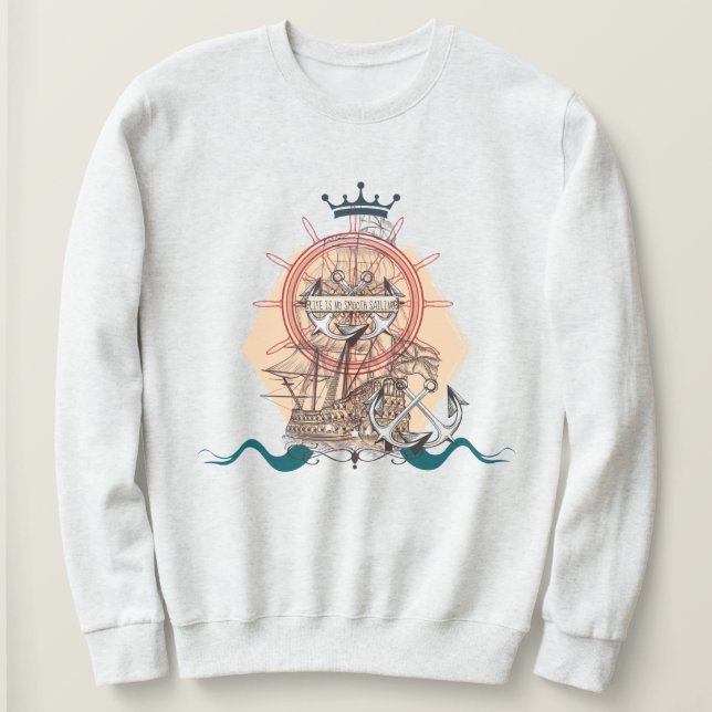 Sweatshirt Livraison vintage (Design devant)