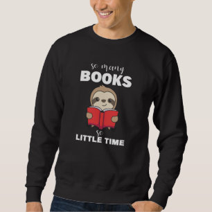 Sweatshirt Livres Sloth Lire Livre Bookworm Bookworm