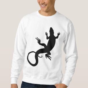 Sweatshirt Lizard Art Reptile Chemises Lizard Cade