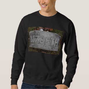 Sweatshirt Lizzie Borden Gravestone - Fall River, MA