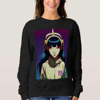 Sweatshirt Lo fi hip hop chillhop chill beats aesthetics 174