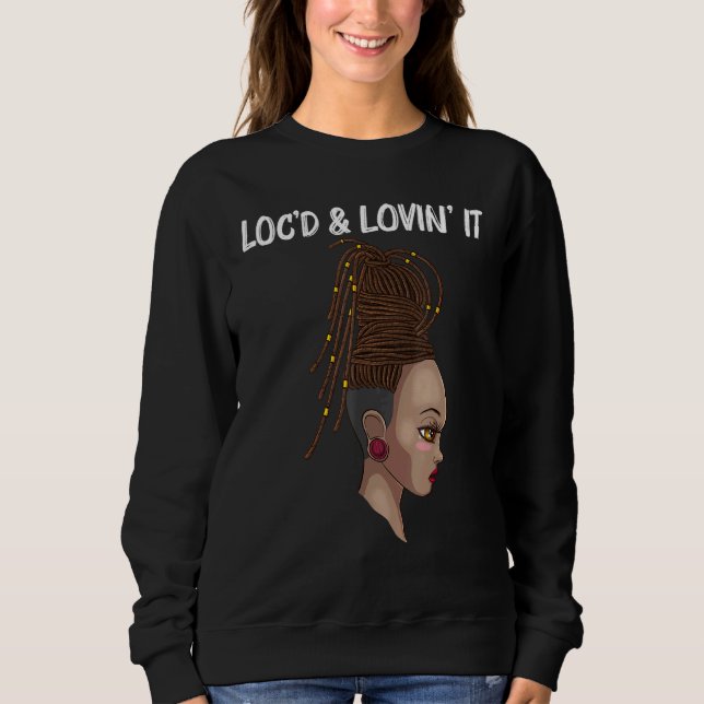 Sweatshirt Locaux cool Pour Femmes Locaux Dreadlocks Dreads C (Devant)