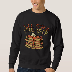Sweatshirt Logiciel de programmeur de développement de pile