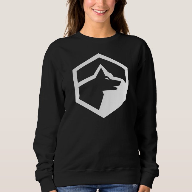Sweatshirt Logo de la ferme Wolf Mountain (Devant)