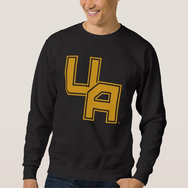 Sweatshirt Logo de l'Université d'Albany Initials (Devant)