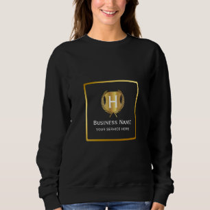 Sweatshirt Logo de société moderne pour le branding promotion