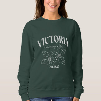 Sweatshirt Logo de VCC par Haley - Blanc