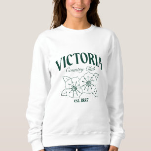 Sweatshirt Logo de VCC par Haley - Vert