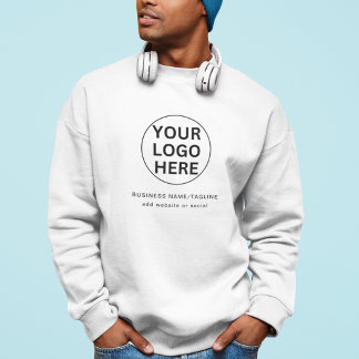 Sweatshirt Logo d'entreprise professionnel et uniforme de tex