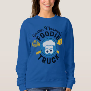 Sweatshirt Logo du camion fourré de Cookie Monster