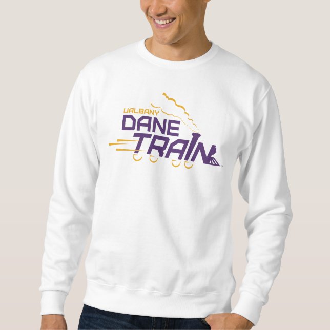 Sweatshirt Logo du train UAlbany Dane (Devant)