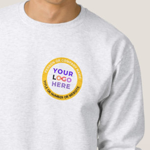 Sweatshirt Logo personnalisé d'entreprise moderne