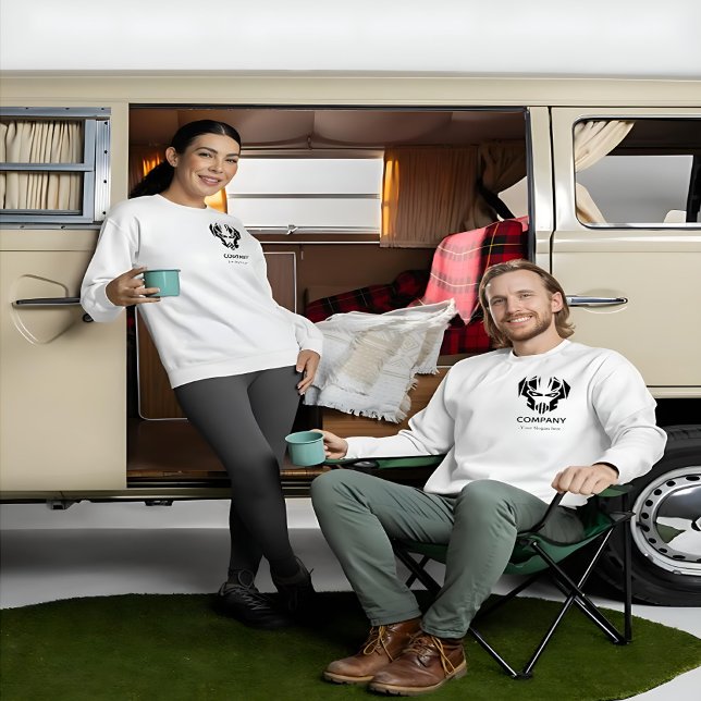 Sweatshirt Logo professionnel personnalisé (Custom Professional Company Business Logo Sweatshirt)