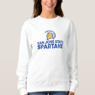 Sweatshirt Logo Wordmark en détresse des Spartans de San Jose