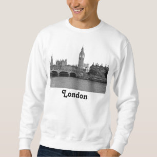 Sweatshirt Londres Angleterre Royaume-Uni Skyline Etché