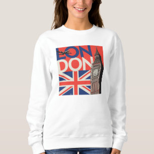 Sweatshirt Londres Big Ben Angleterre