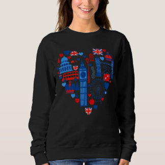 Sweatshirt Londres Souvenir British Guards Royaume-Uni Memora