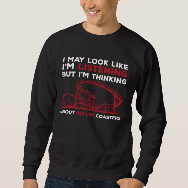 Sweatshirt Look Roller Coaster (Devant)