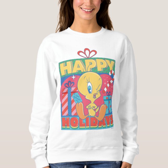 Sweatshirt LOONEY TUNES™ | TWEETY™ Joyeuses fêtes (Devant)
