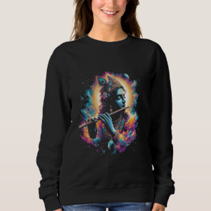 Sweatshirt Lord Shri Krishna Hindu God Lord Shri Krishna Love
