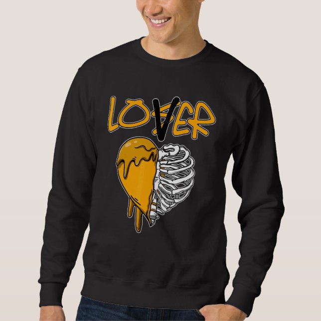 Sweatshirt Loser  Dripping Heart OG Yellow Toe 1s Matching (Devant)