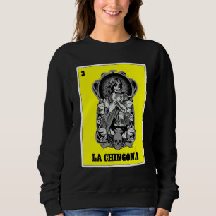 Sweatshirt Loterie Mexicaine Pour Femmes Chula Chicana La Chi