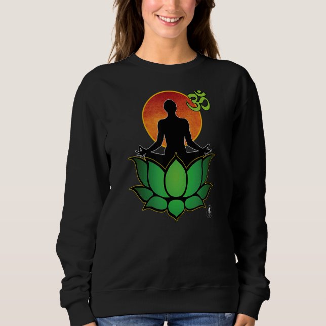Sweatshirt Lotus Paix (Devant)