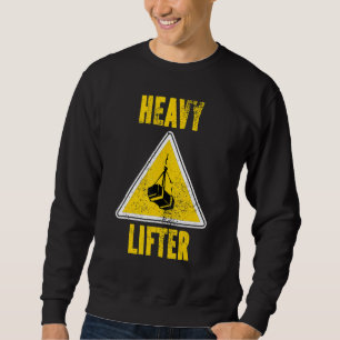 Sweatshirt Lourd Ascenseur Salle De Sport Powerliflifting Bod