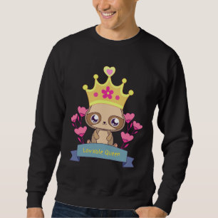 Sweatshirt Lovable Queen Sloth