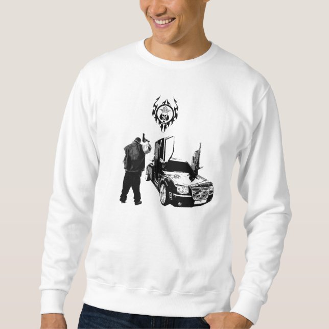 Sweatshirt lowrider, KC STYLE (Devant)