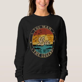 Sweatshirt LU L'Homme Le Mythe La Légende Prénom