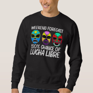 Sweatshirt Lucha Libre Art Pour Hommes Femmes Lutte Lutte M