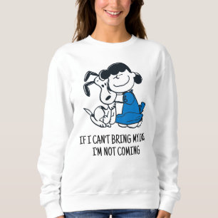 Sweatshirt Lucy Hugging Snoopy