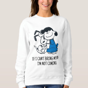 Sweatshirt Lucy Hugging Snoopy