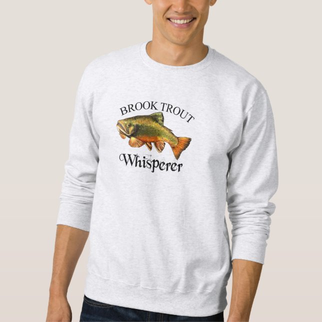 Sweatshirt Lumière de Whisperer Brook Truite (Devant)