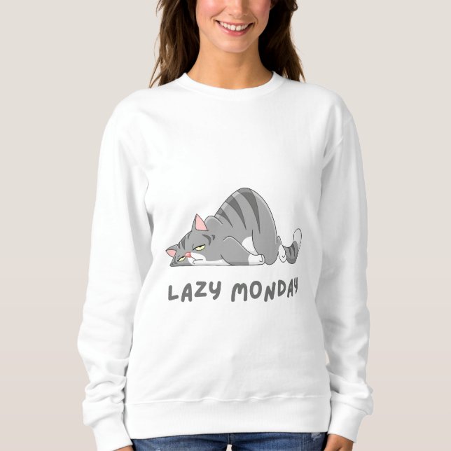 Sweatshirt Lundi blond (Devant)