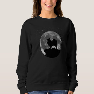 Sweatshirt Lune de Chien Spitz allemande