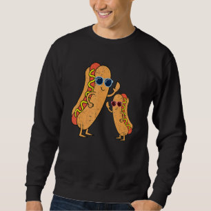 Sweatshirt Lunettes de soleil Wiener Hotdog Foody Restauratio