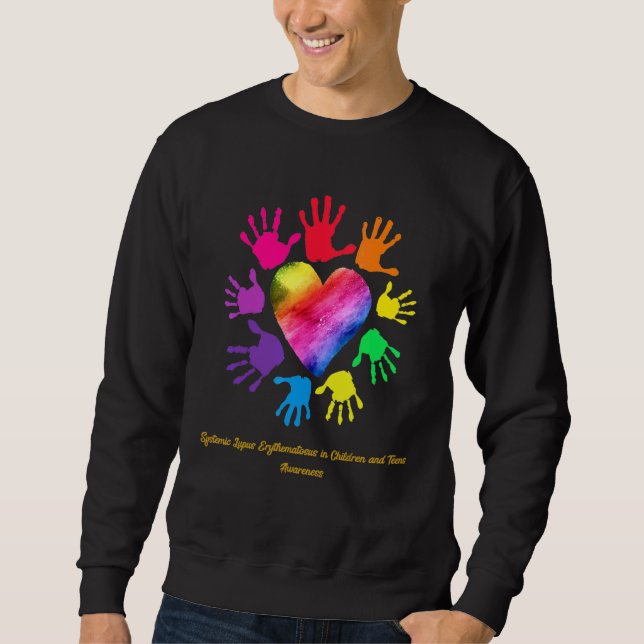 Sweatshirt Lupus Erythematosus Chez Les Enfants Et Les ados S (Devant)
